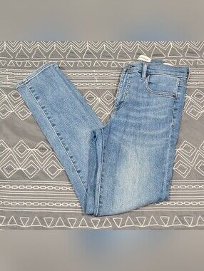Denim Forum The Lola Mid Rise Skinny Size 26